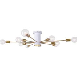 Mid-Century Flush Mount Sputnik Ceiling Light