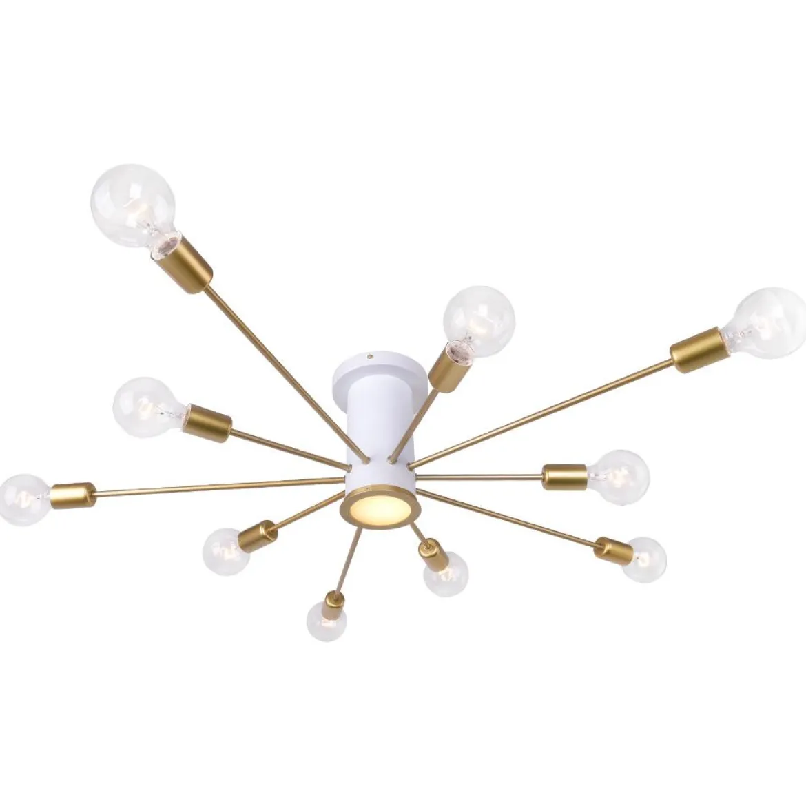 Mid-Century Flush Mount Sputnik Ceiling Light