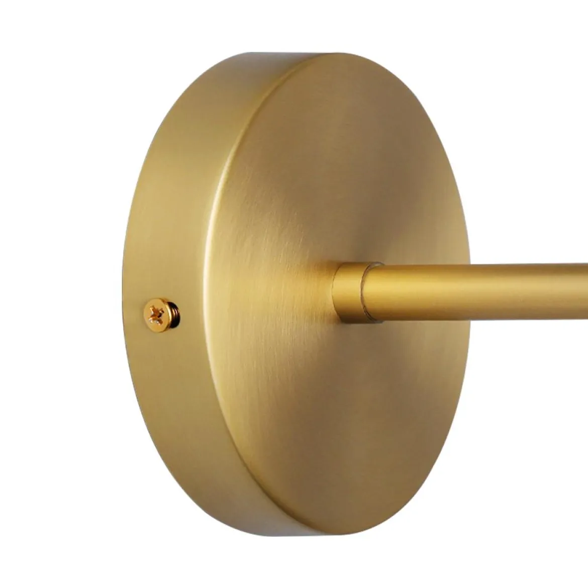Mid-century 1-light Globe Wall Sconce