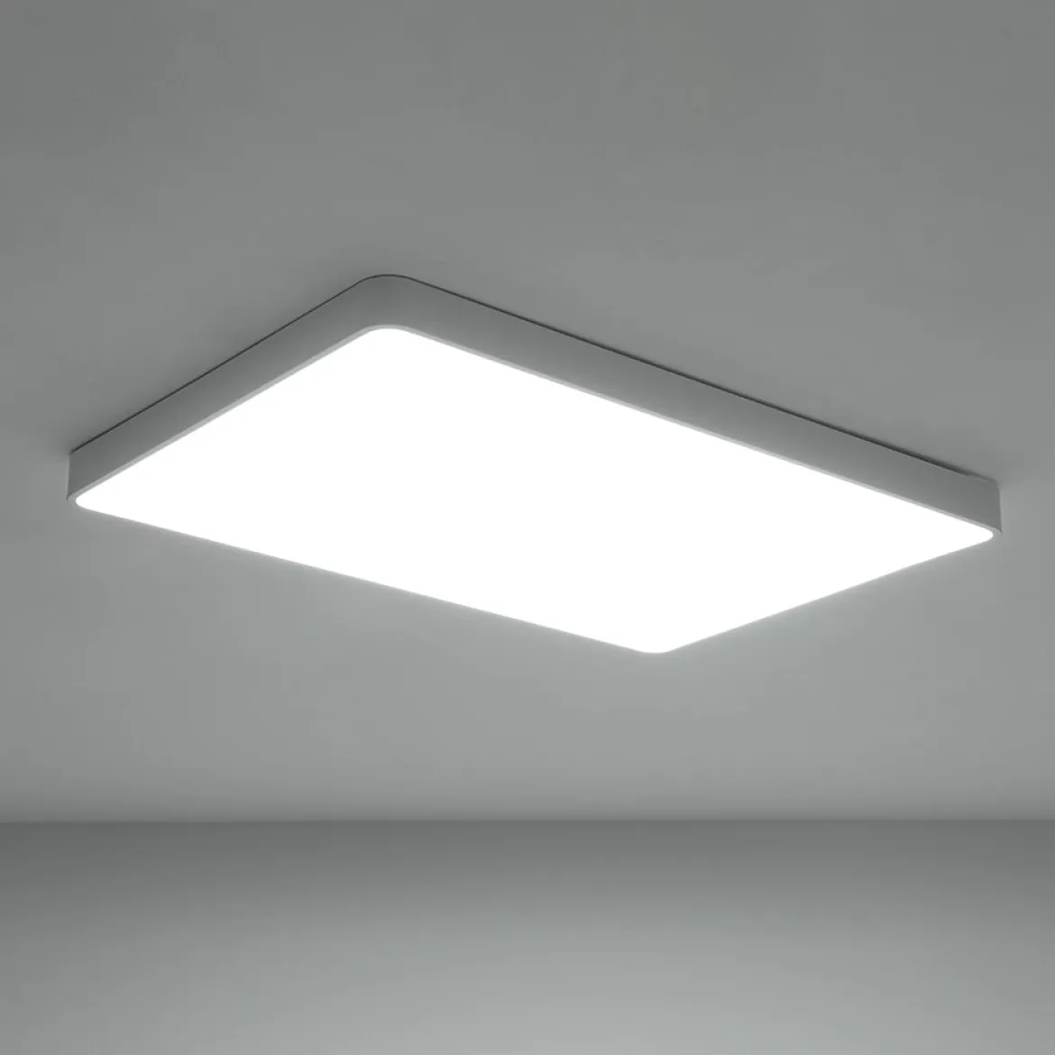 Minimalist Dimmable LED Rectangle Flush Mount Ceiling Light