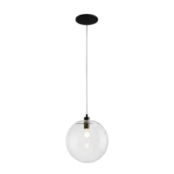 Minimalist Glass Globe Pendant Light