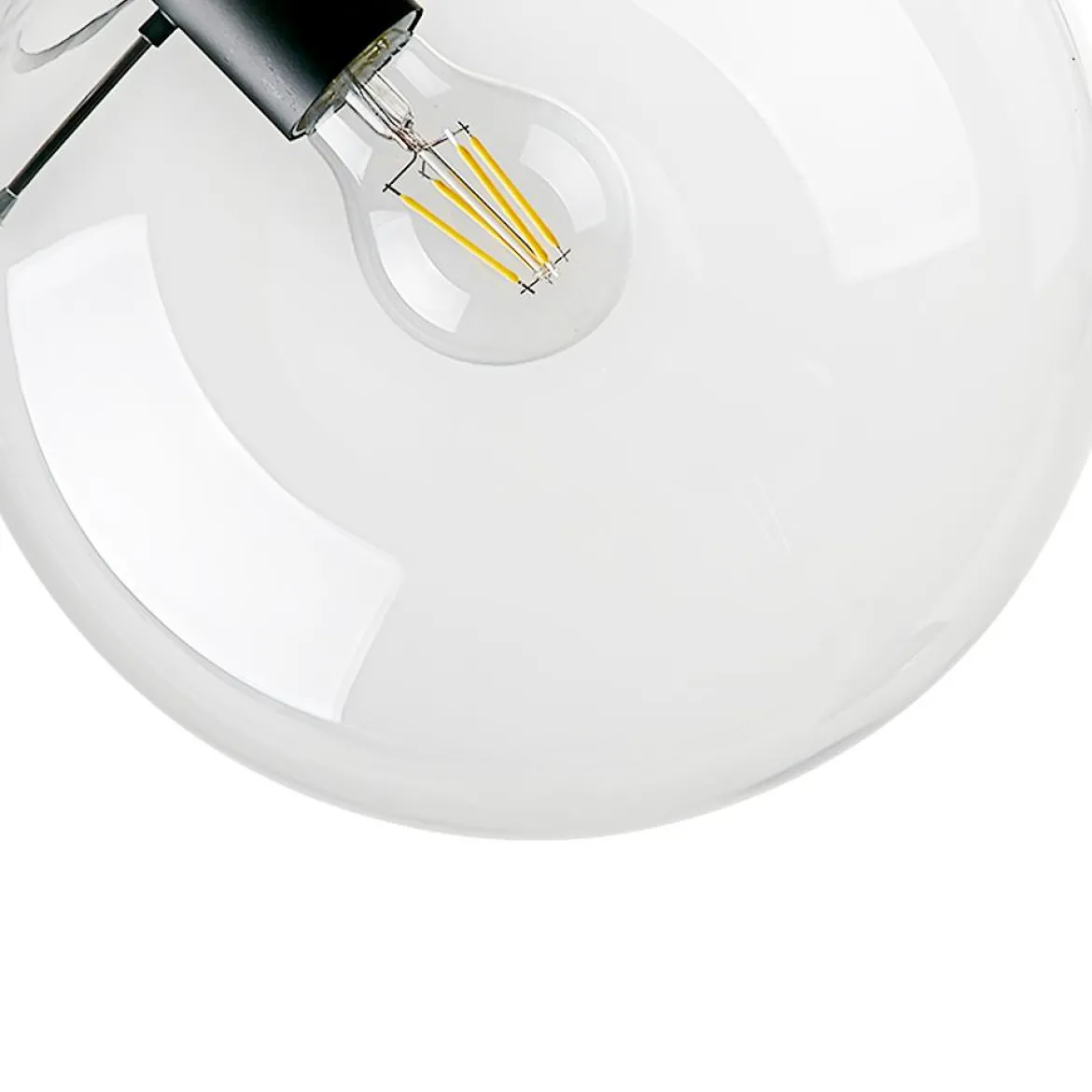 Minimalist Glass Globe Pendant Light