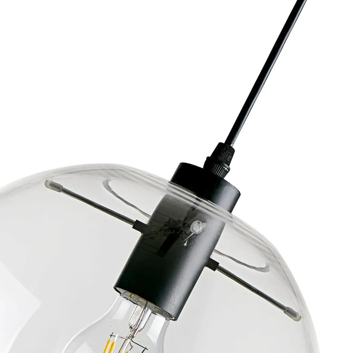 Minimalist Glass Globe Pendant Light