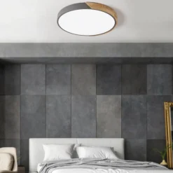 Minimalist LED Flush Mount Drum Light