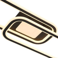 Minimalist Linear Rectangular Ring Dimmable LED Ceiling Light