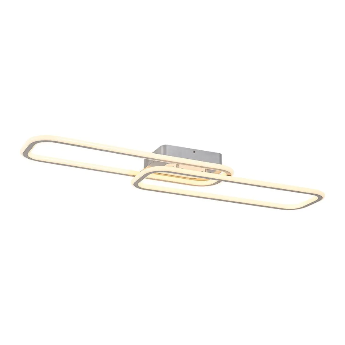 Minimalist Linear Rectangular Ring Dimmable LED Ceiling Light