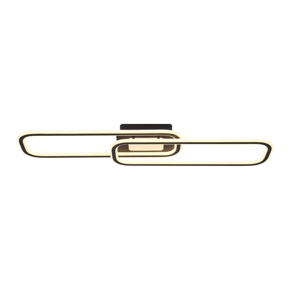 Minimalist Linear Rectangular Ring Dimmable LED Ceiling Light