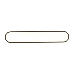 Minimalist Long Oval Dimmable LED Flush Mount Ceiling Light