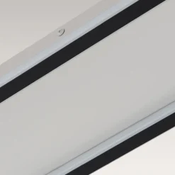 Minimalist Streamlined Oval Warm LED Ceiling Light