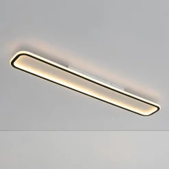 Minimalist Streamlined Rectangular Warm LED Ceiling Light