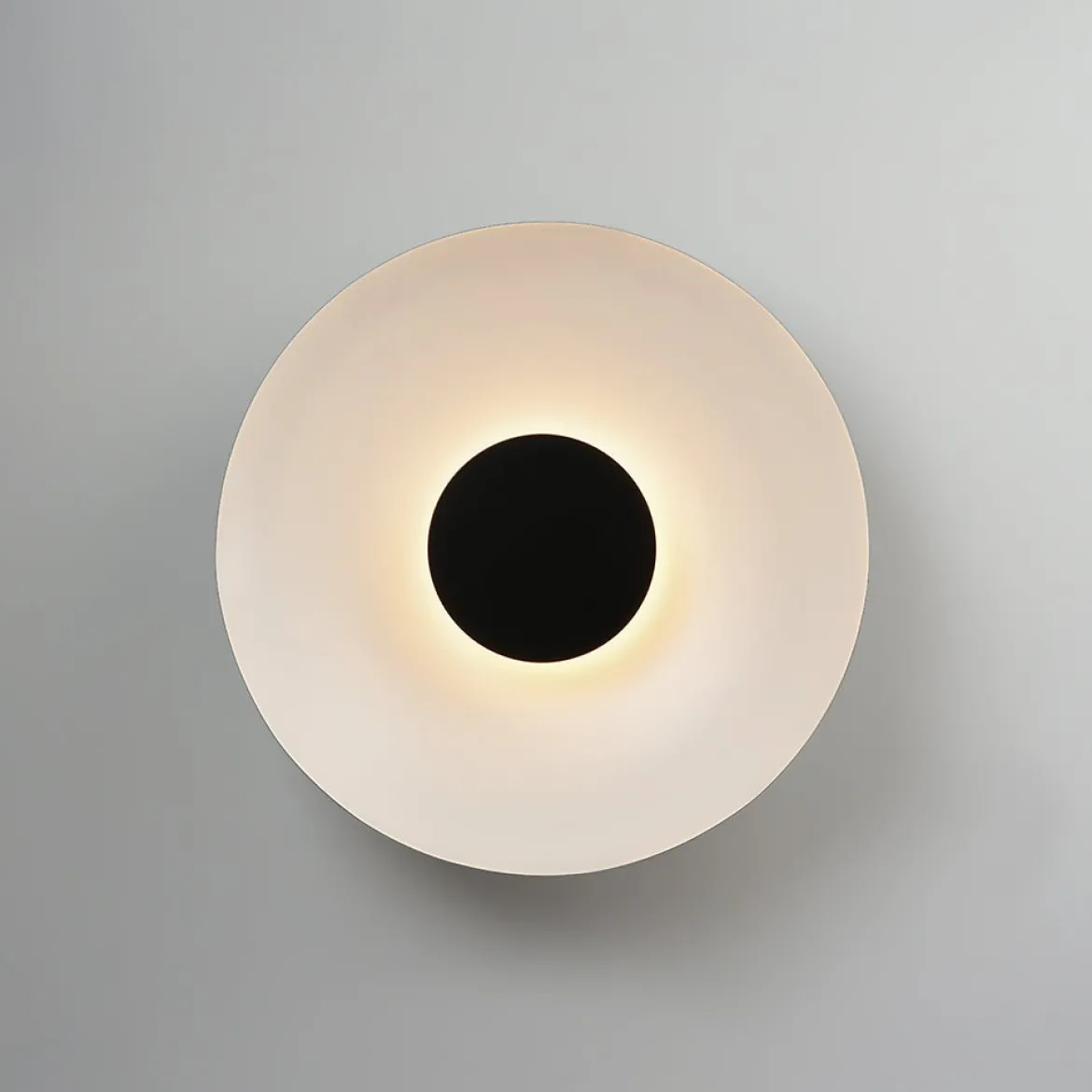 Minimalist Wide Flat Dome Dimmable LED Ceiling Light