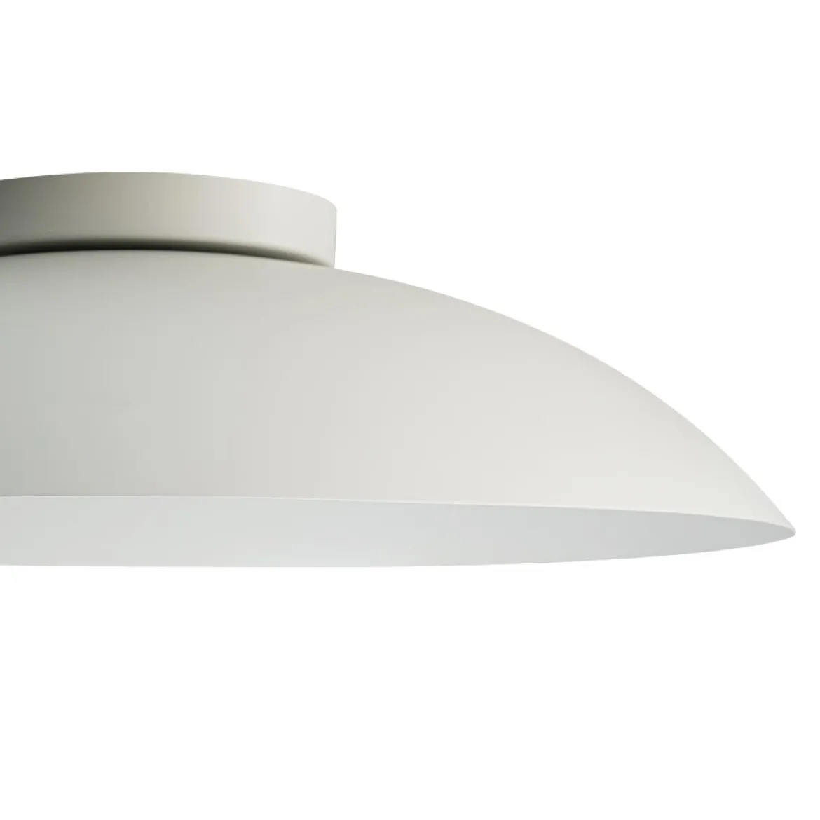 Minimalist Wide Flat Dome Dimmable LED Ceiling Light
