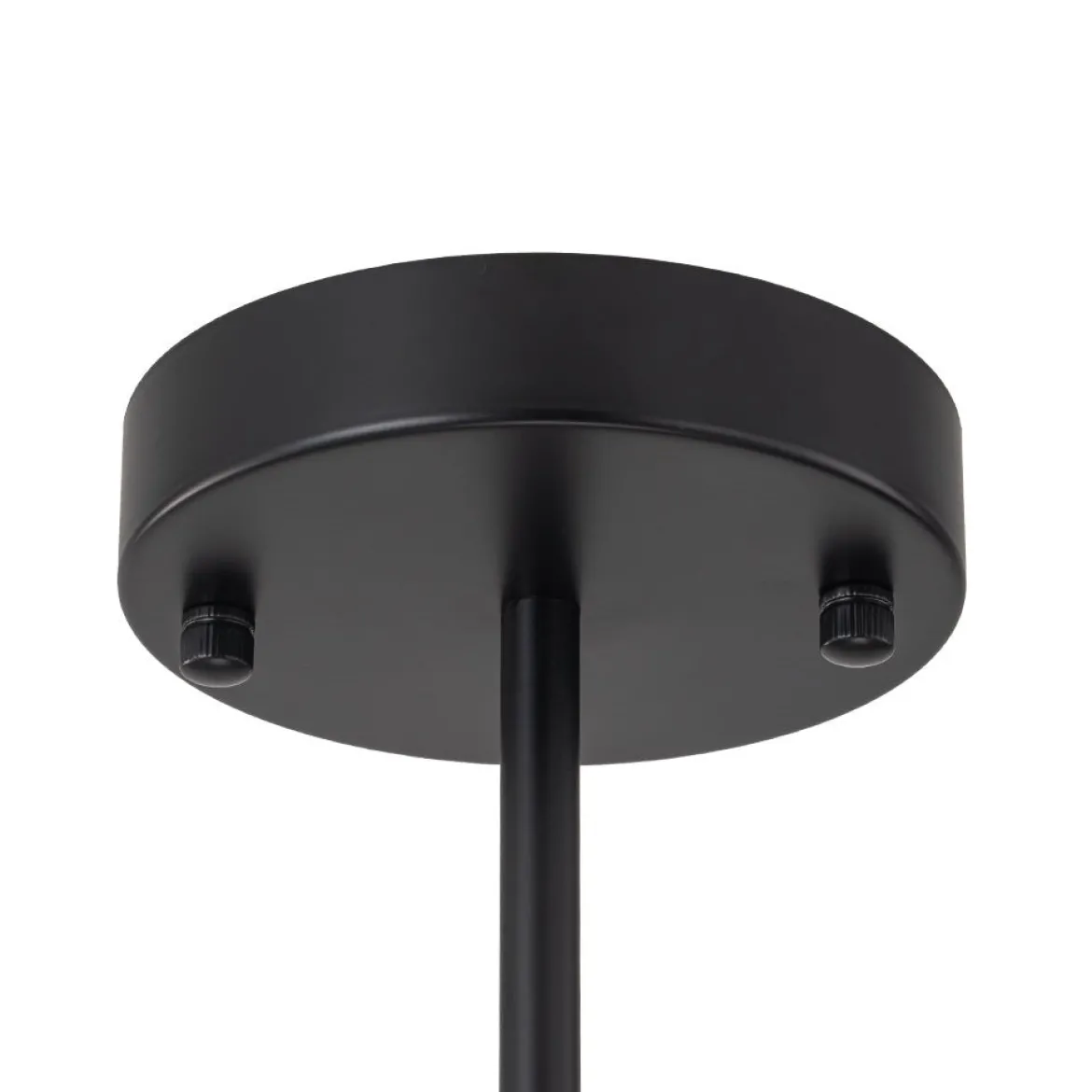 Modern Black Opal Glass Globe Sputnik Chandelier