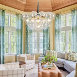 Modern Cluster Glass Bubble Chandelier