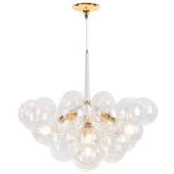 Modern Cluster Glass Bubble Chandelier