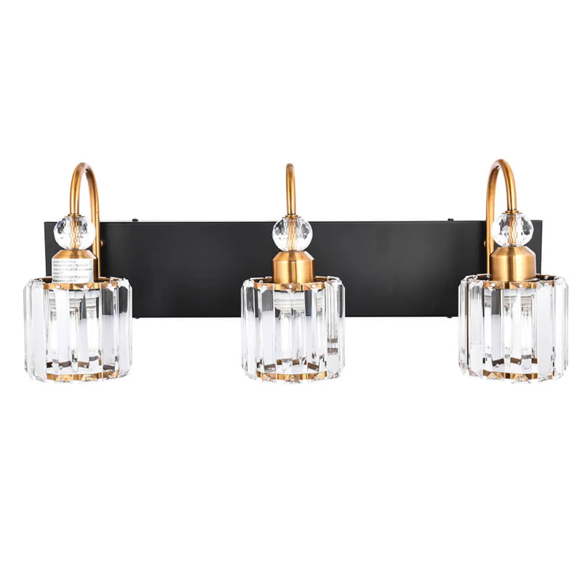 Modern Crystal Vanity Wall Sconce