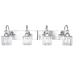 Modern Crystal Vanity Wall Sconce