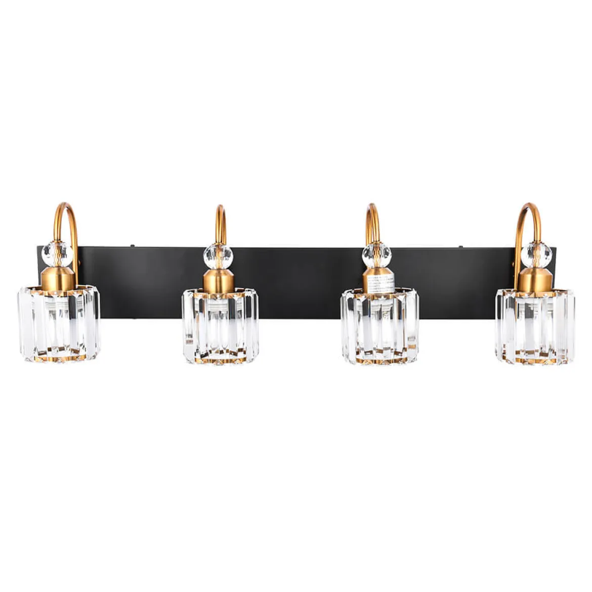 Modern Crystal Vanity Wall Sconce