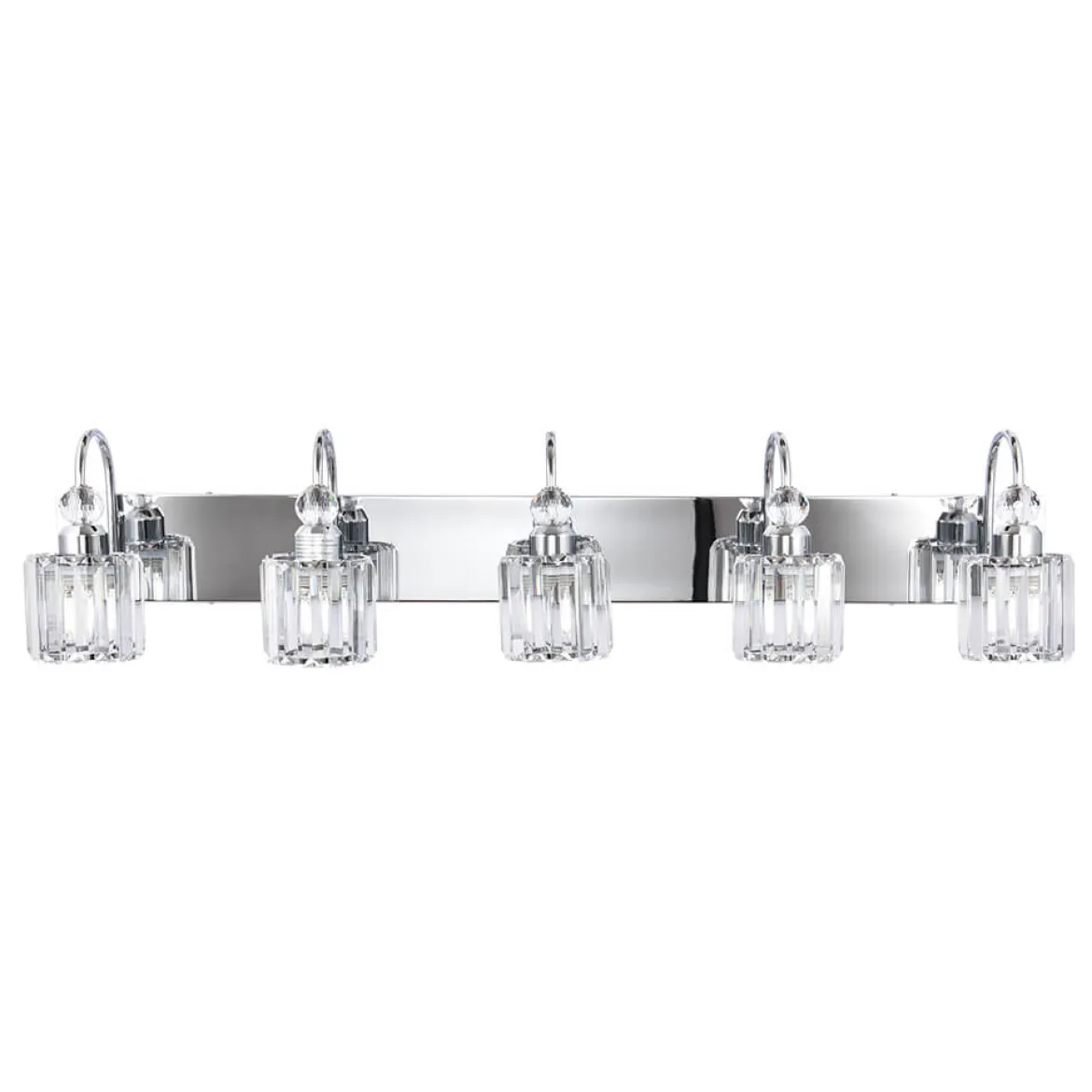 Modern Crystal Vanity Wall Sconce