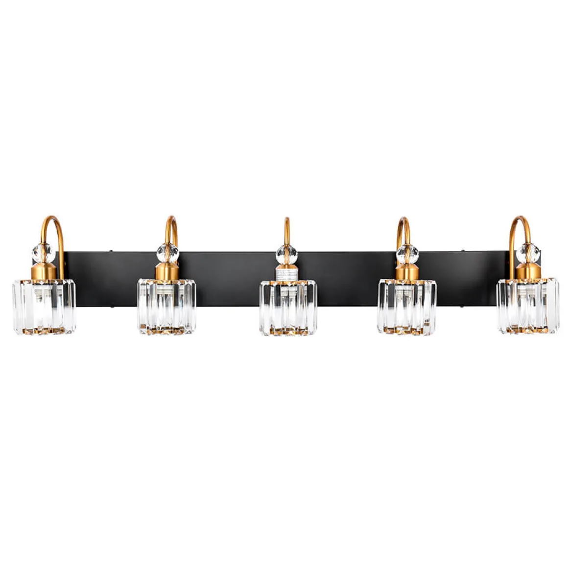 Modern Crystal Vanity Wall Sconce