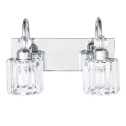Modern Crystal Vanity Wall Sconce
