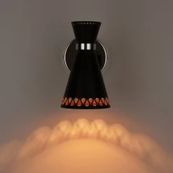 Modern 180-Degree Adjustable Conical 1-Light Wall Sconce