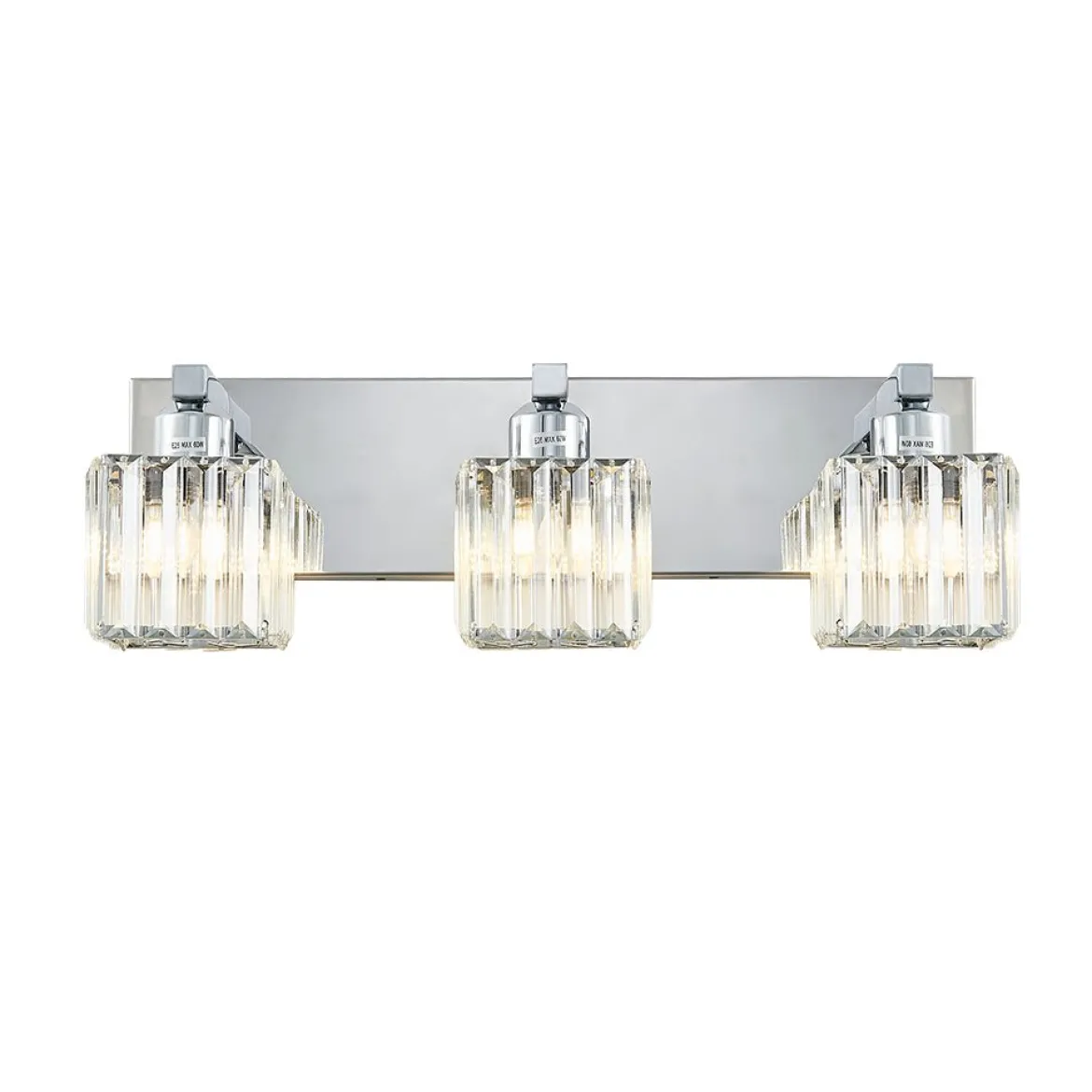Modern Glam Crystal Bathroom Vanity Wall Lamp