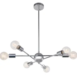 Modern Globe Linear Sputnik Chandelier