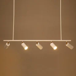 Modern 5-light Island Linear Track Light