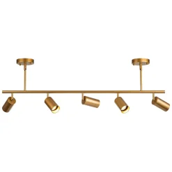 Modern 5-light Island Linear Track Light