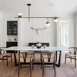 Modern 3-light Linear Island Lighting