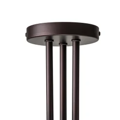 Modern 3-Light Opal Glass Globe Ceiling Light
