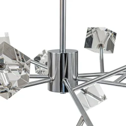 Modern Mid-century Glam Branch Crystal Sputnik Chandelier