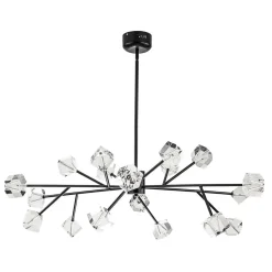 Modern Mid-century Glam Branch Crystal Sputnik Chandelier