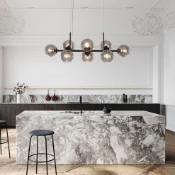 Modern Mid-Century Globe Kitchen Island Pendant Light
