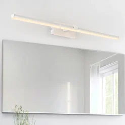 Modern Minimalist LED Linear Bathroom Vanity Light Warm White Wall Sconce