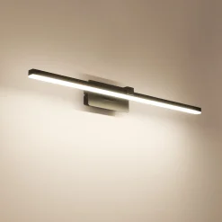 Modern Minimalist LED Linear Bathroom Vanity Light Warm White Wall Sconce