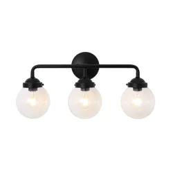 Modern Shine Opal Glass Globe Bathroom Vanity Wall Light