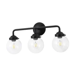 Modern Shine Opal Glass Globe Bathroom Vanity Wall Light