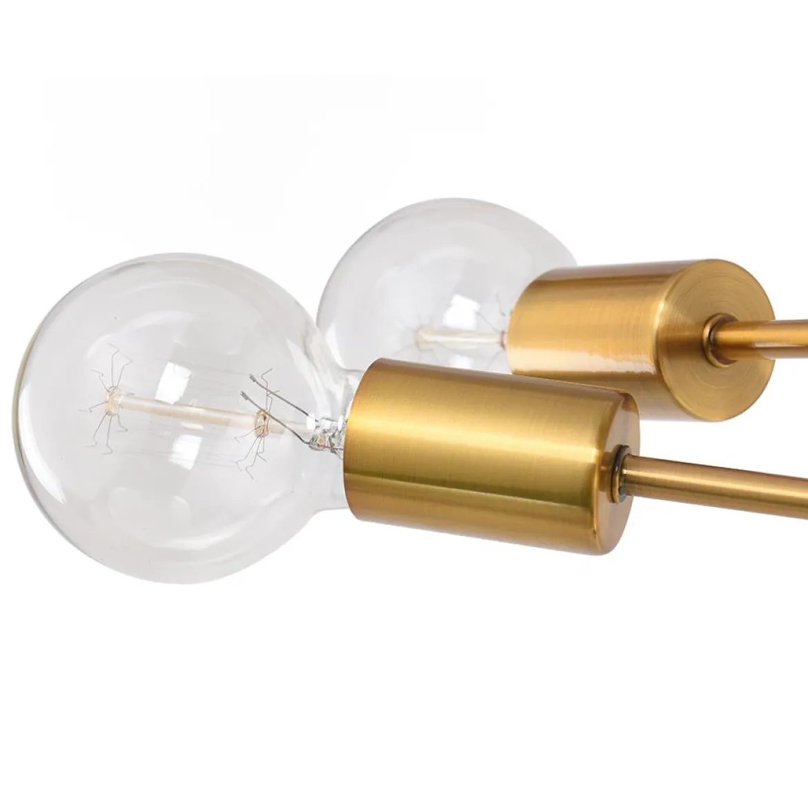 Modern Sphere Gold Sputnik Chandelier
