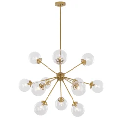 Modern Sphere 12-light Sputnik Chandelier