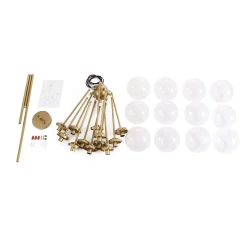 Modern Sphere 12-light Sputnik Chandelier