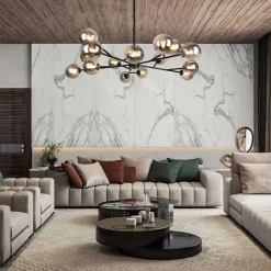 Modern Sputnik Branching Bubble Chandelier