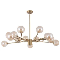 Modern Sputnik Branching Bubble Chandelier