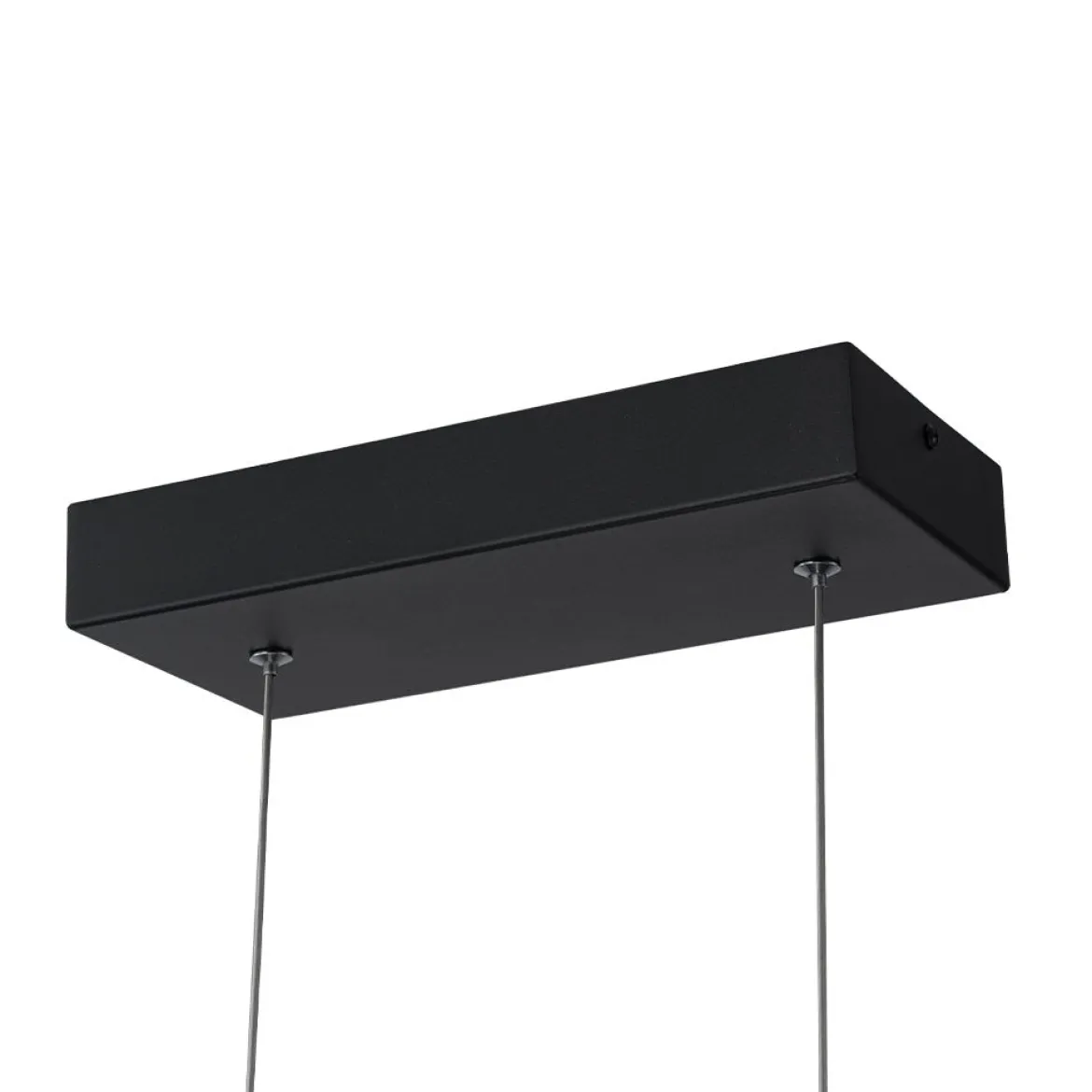 (OpenBox) Black 4-light Rectangular Dimmable LED Kitchen Island Pendant