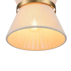 (OpenBox) Boho 2-Tier Woven Thread Tapered Drum Pendant Light