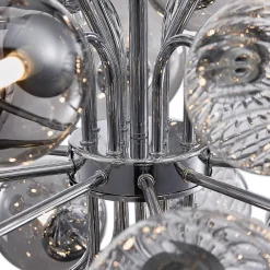 (OpenBox) Cluster Glass Globe Bubble Chandelier 23.6
