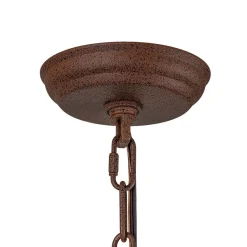 (OpenBox) Farmhouse Wood Cylinder Pendant Light