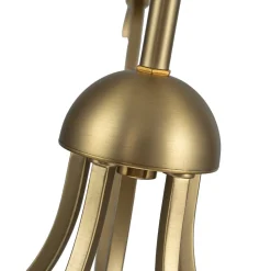 (OpenBox) French Farmhouse 5-Light Brass Candle Style Chandelier