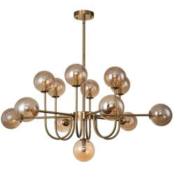 (OpenBox) Glam 13-Light Sputnik Glass Globe Bubble Chandelier